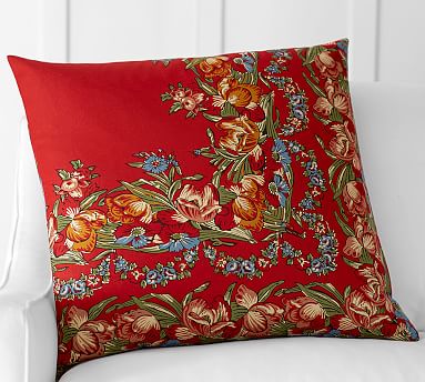 Floral pillows clearance pottery barn