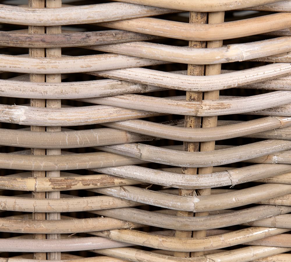 Portland Large Woven Baskets Set of 2 Storage Basket Pottery Barn