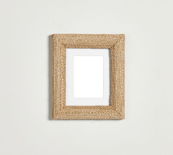 Abaca Rope Woven Frame | Pottery Barn