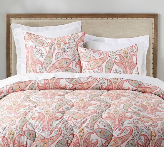 Iris Cotton Comforter | Pottery Barn