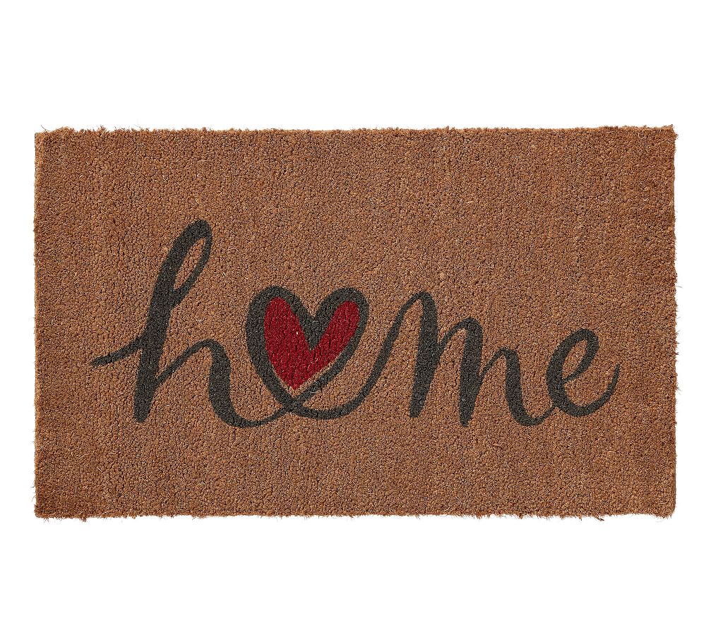 Home Heart Doormat