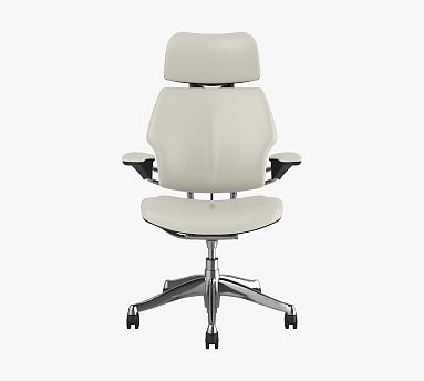 Humanscale® Freedom Leather Desk Chair | Pottery Barn