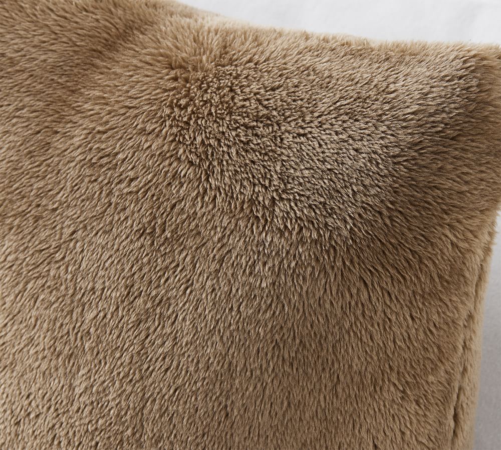 Faux Fur Shearling Pillow Cover Pottery Barn