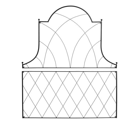 Lottie WallMounted Trellis Set Pottery Barn