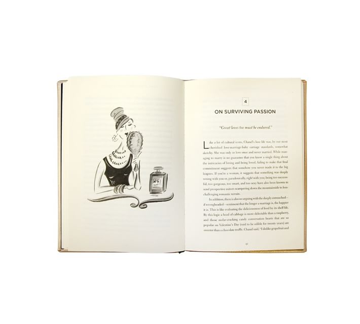 The Gospel According to Coco Chanel Leather Book, Coffee Table Book
