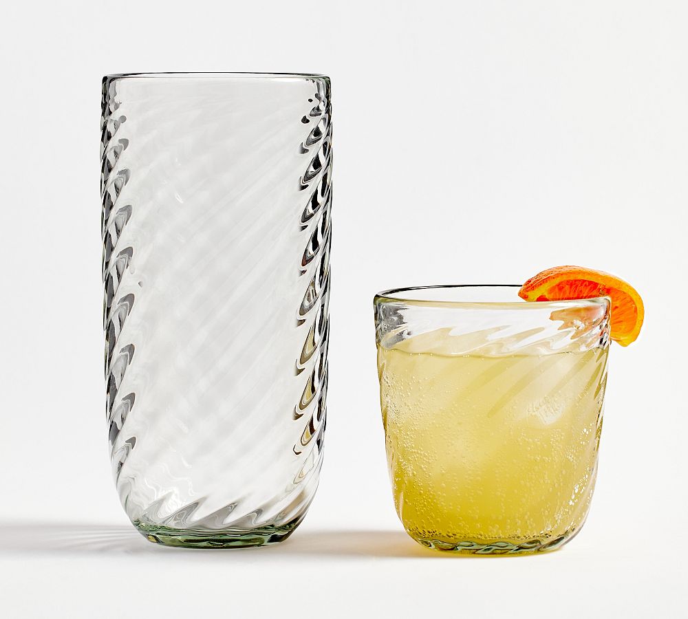 Twist Outdoor Drinking Glasses - Set of 4 | Pottery Barn