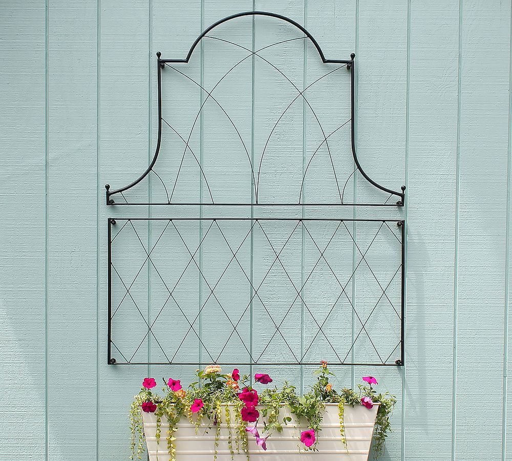 Lottie WallMounted Trellis Set Pottery Barn