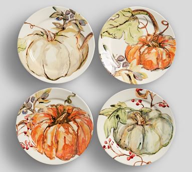 Harvest Pumpkin Dinnerware Collection | Pottery Barn