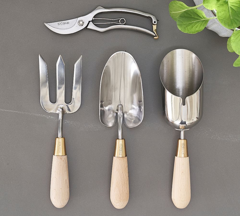 Burgon And Ball Deluxe Gardening Tool Set | Pottery Barn