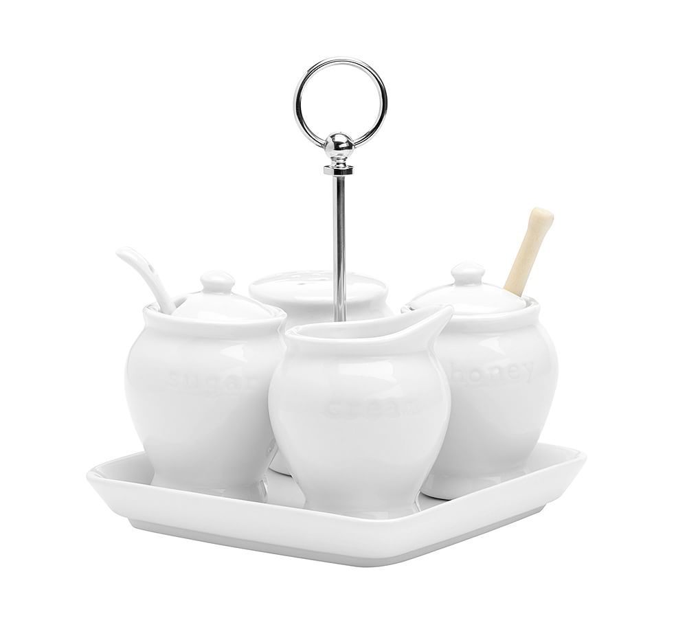 Great White Coffee Condiment Set