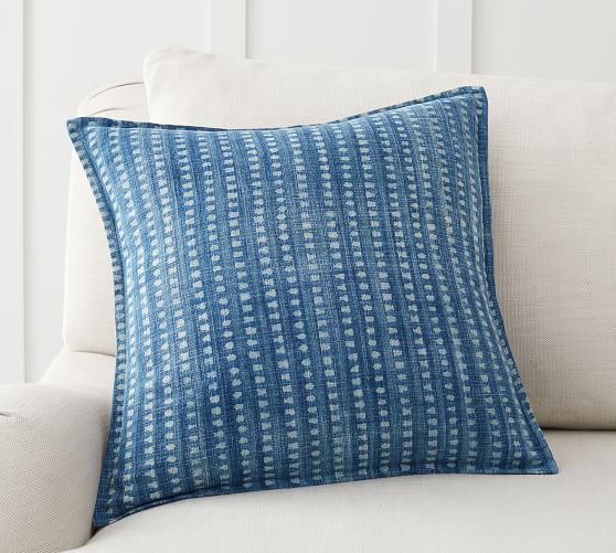 Pottery barn shop indigo pillow