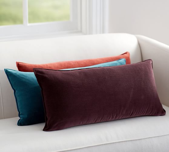 Washed Velvet Pillow Cover