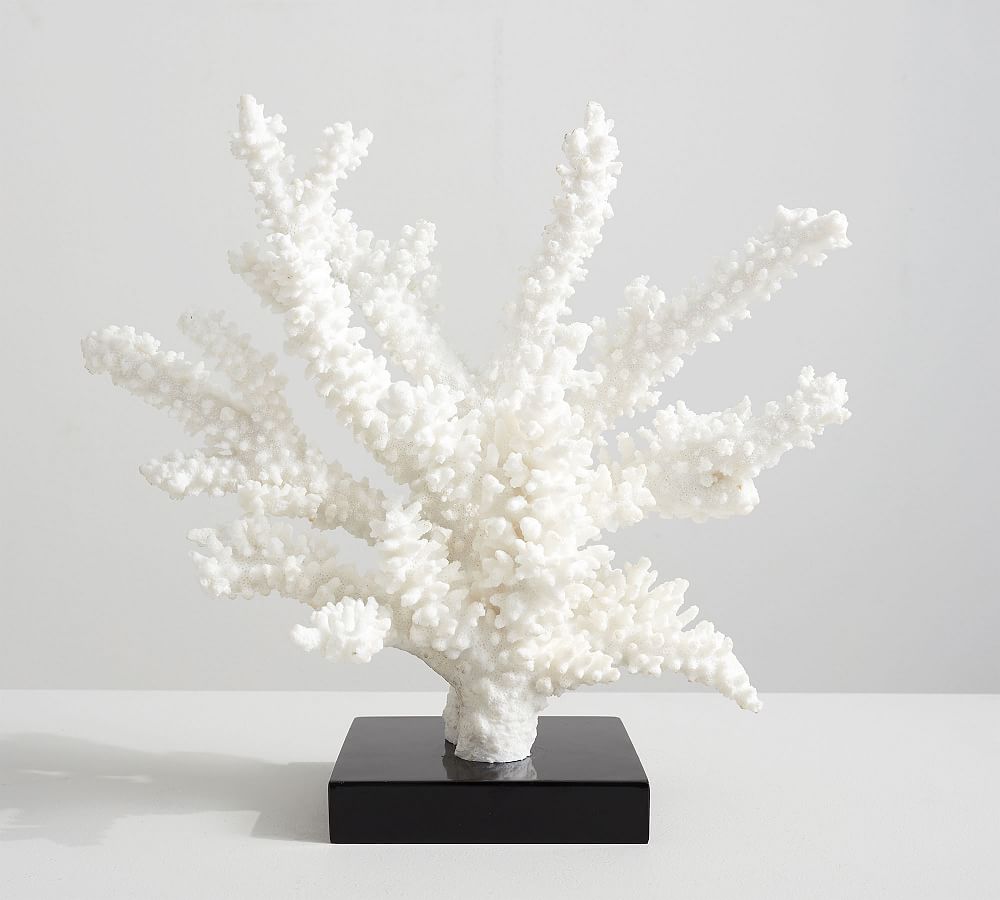 Faux Coral on Stand, Decorative Objects