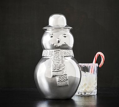 Williams Sonoma Snowman Salt and Pepper Set