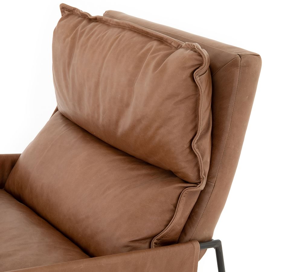 Hugh Leather Armchair