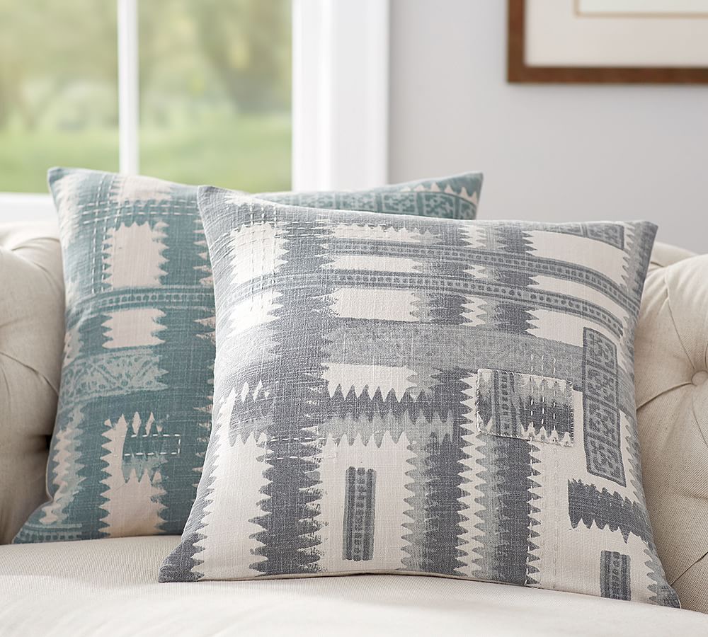 Pottery barn shibori store pillow