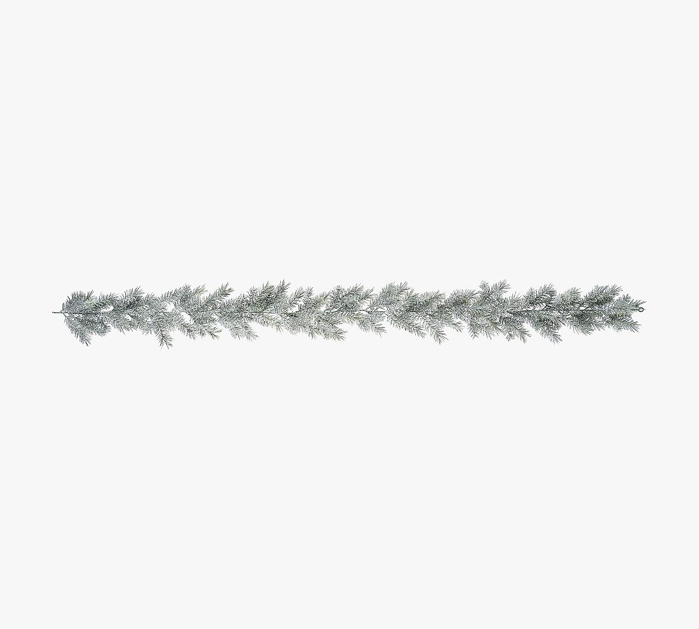 Faux Iced Pine Garlands - Set of 2