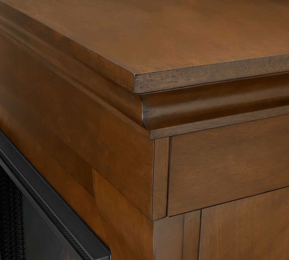 Real Flame® Chateau Corner Electric Fireplace Pottery Barn