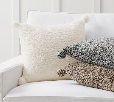 Cozy Sherpa Backrest Pillow Cover