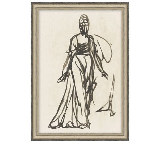 Entryway Art Gallery in a Box Pottery Barn