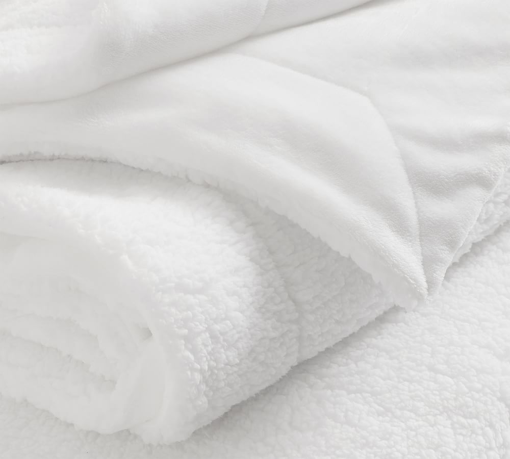 Marshmallow Blanket Pottery Barn