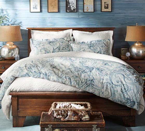 Sumatra II Bed Wooden Beds Pottery Barn