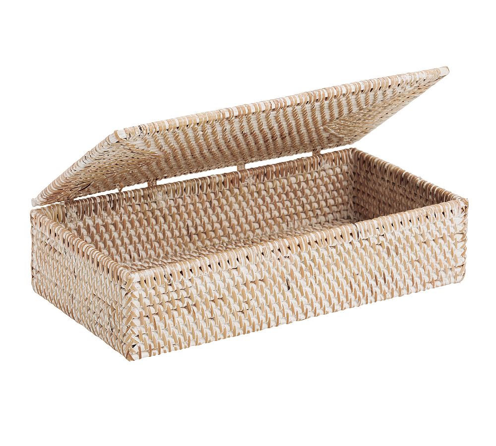 Tava Handwoven Office Accessories Whitewash Pottery Barn