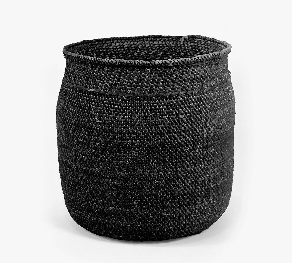 Iringa Woven Baskets Storage Basket Pottery Barn