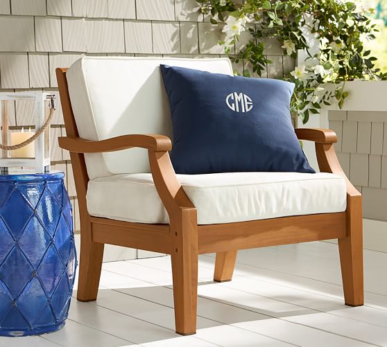 Personalized Outdoor Throw Pillow | Pottery Barn