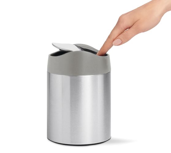 Simplehuman® 1.5 Liter Trash Can | Pottery Barn