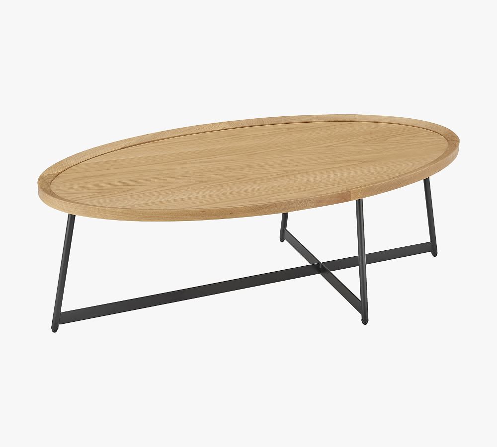 Nico Oval Coffee Table | Pottery Barn