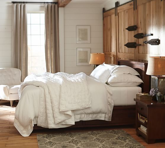 Isabelle Tufted Voile Quilt & Shams | Pottery Barn