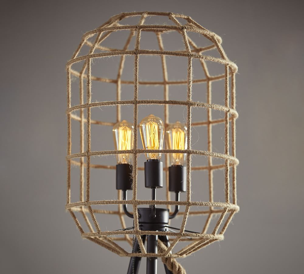 Leon Tripod Floor Lamp Pottery Barn