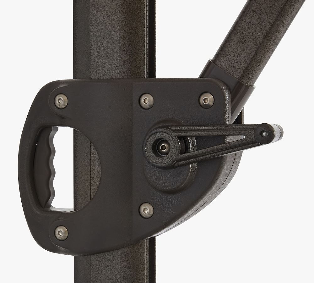 Round Sunbrella® Aluminum Cantilever Umbrella Outdoor Umbrellas