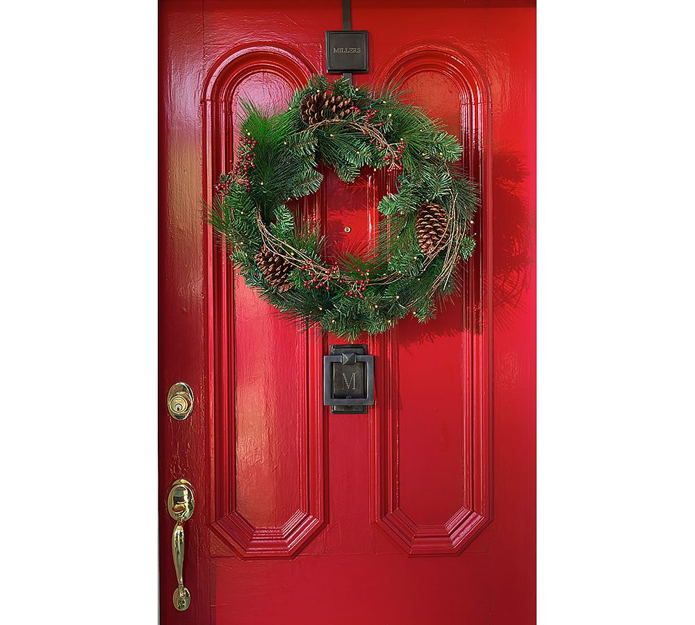 Square Door Wreath Hanger Pottery Barn