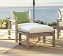 Indio Eucalyptus Outdoor Ottoman | Pottery Barn