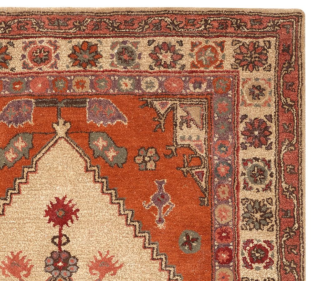 Sahara Persian Rug Swatch Pottery Barn