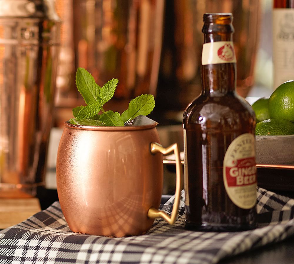 Moscow Mule Copper Mugs Drinkware Pottery Barn