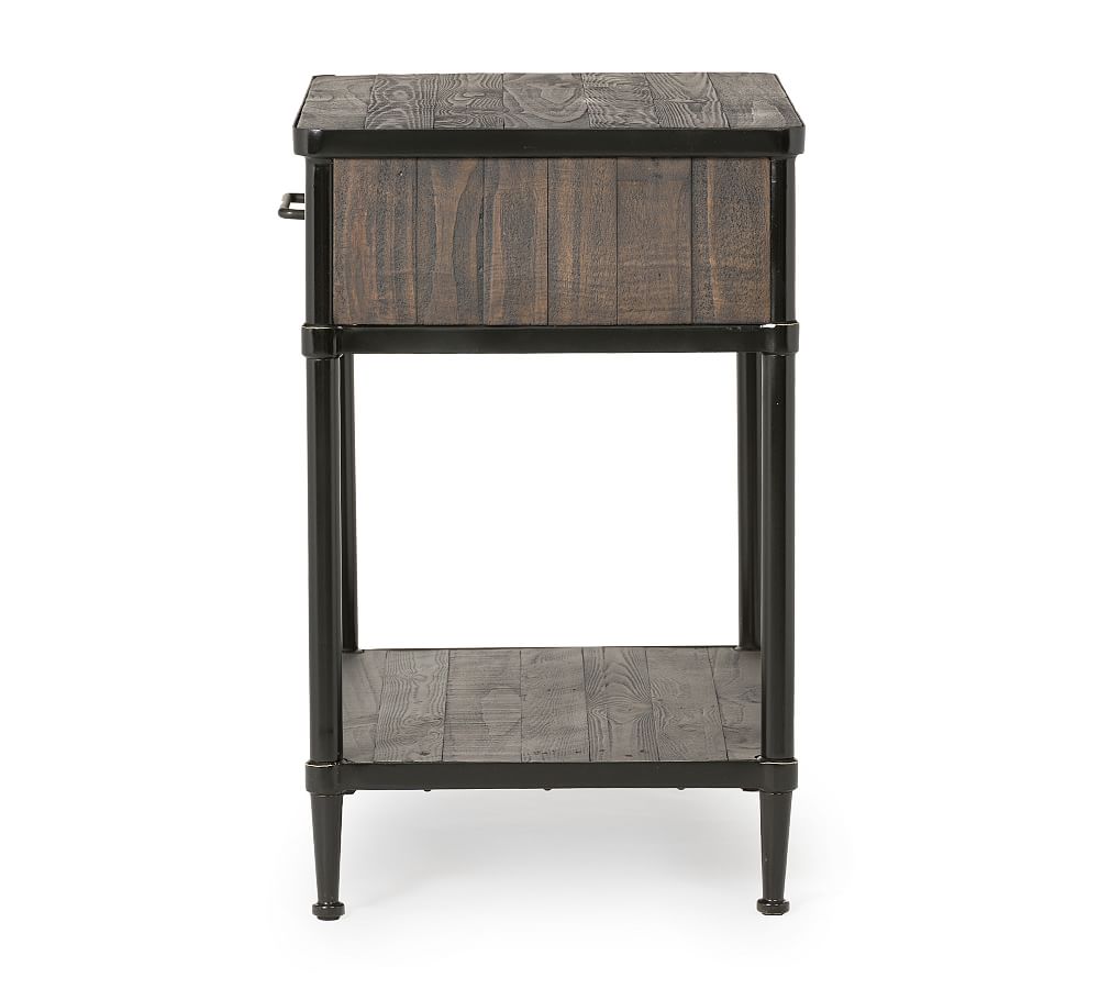 Juno Reclaimed Wood Nightstand Pottery Barn