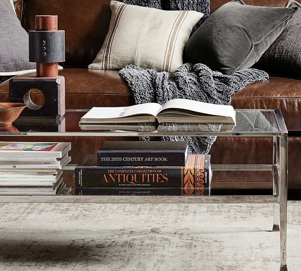 Tanner Rectangular Coffee Table Pottery Barn