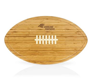 New Orleans Saints Bamboo Cutting & Serving Board with Utensils Set