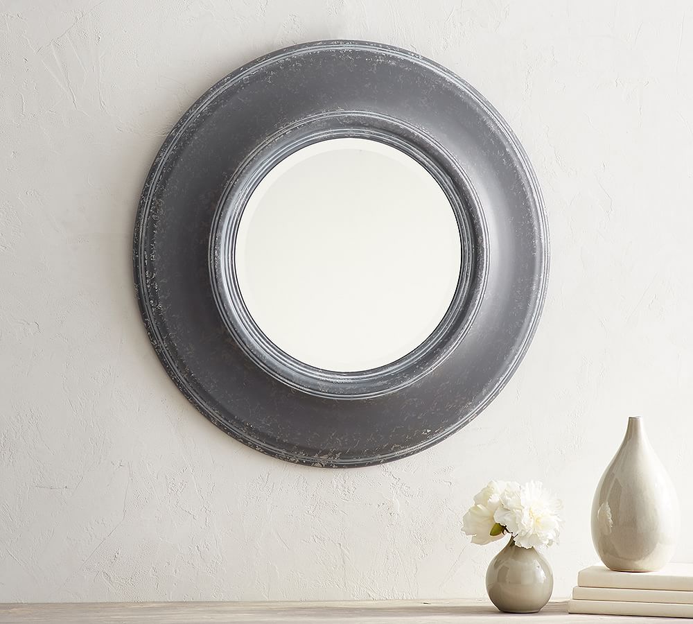 Zinc Wall Mirror Pottery Barn