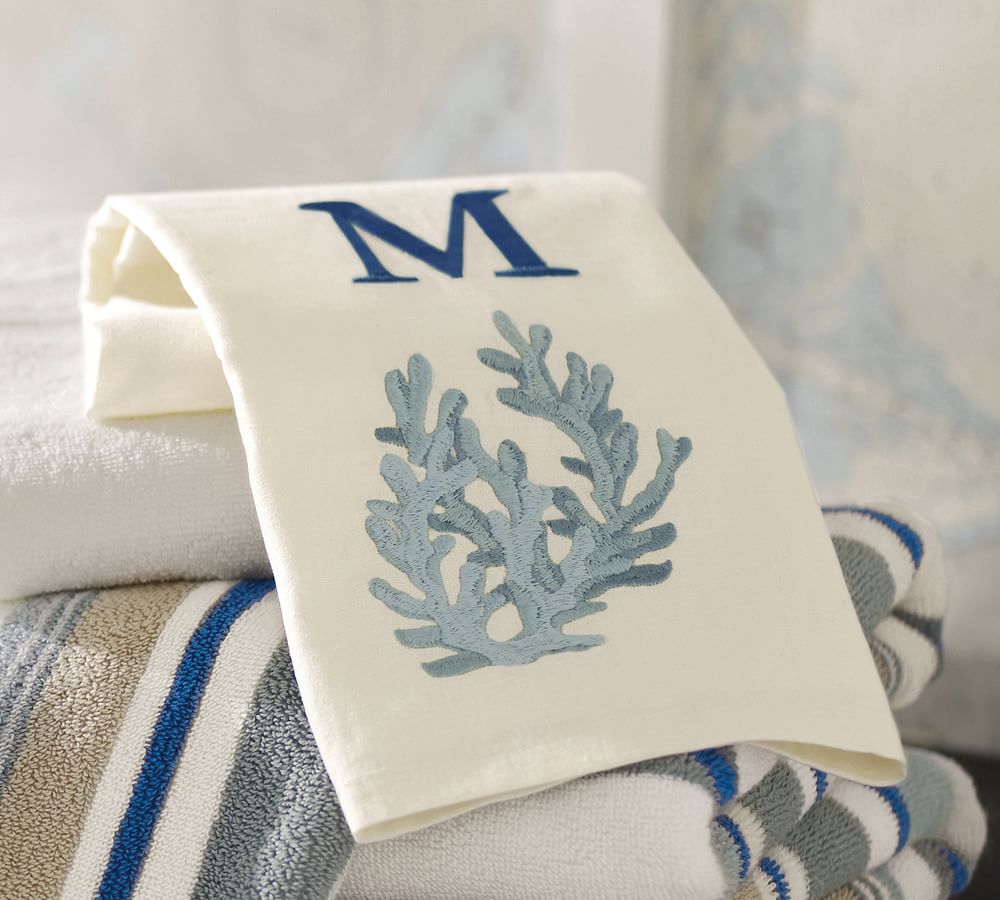 Classic Anchors Embroidered Quick-Dry Towel Sets