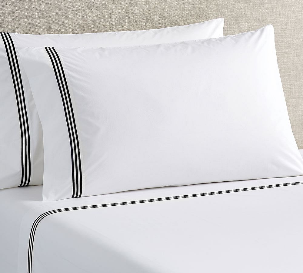 Grand Organic Percale Pillowcases - Set of 2