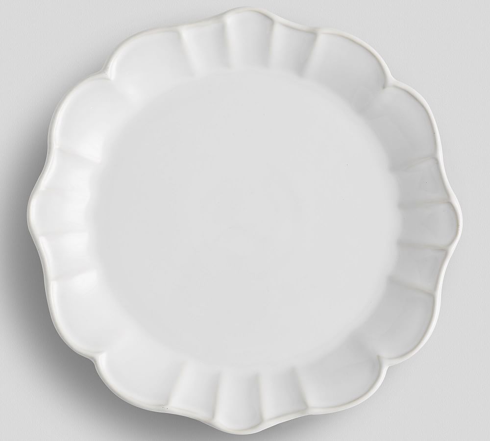 Monique Lhuillier Juliana Scalloped Dinner Plate