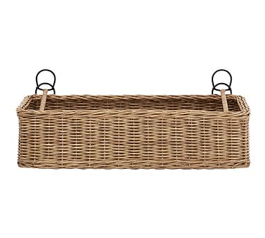 Gabrielle Organizer Hanging Tray Basket | Pottery Barn