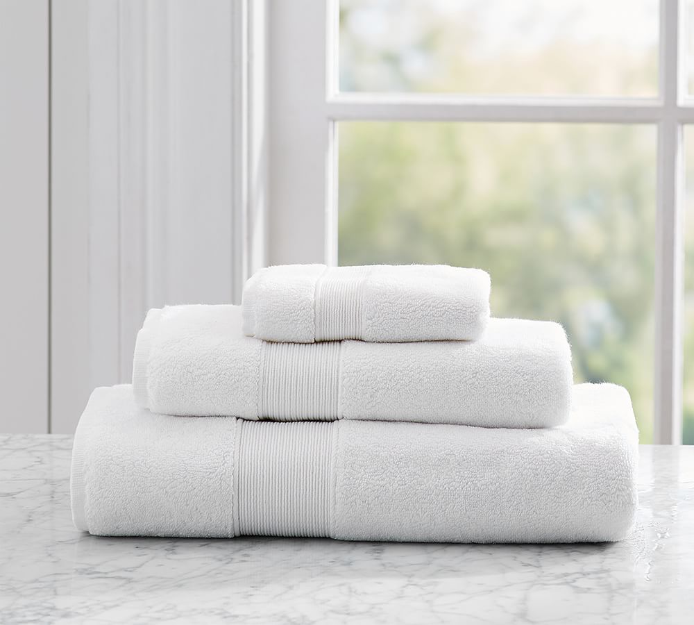 Classic Organic Towel - Bath Towel (white)