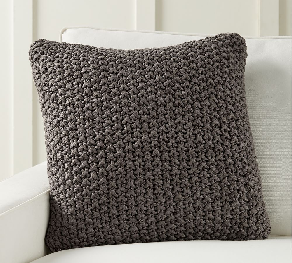 Bayside Seed Stitch Pillow