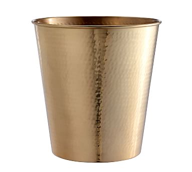 Hammered Brass Tumbler