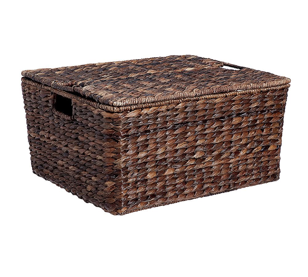 Havana Handwoven Seagrass Lidded Baskets